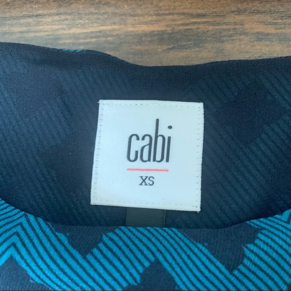 Cabi | Foulard Top Blue Size XS - Picture 4 of 13